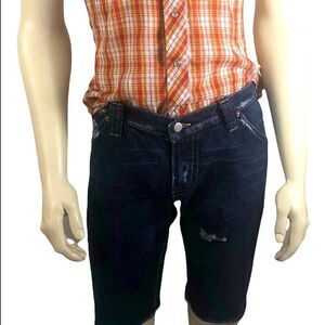 Men’s Hudson Jeans Cut-off Shorts Size 38”W